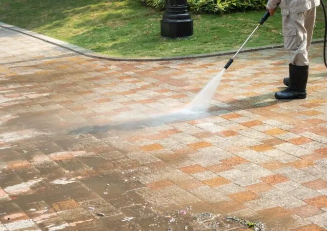 Nettoyage de terrasse